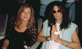 A picture of Deborah's parents: Alison Berns and Howard Stern.